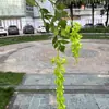 Fabricante de Flores Artificiales para Bodas Verdes Hortensia Verde Rosa Rocío de Golondrina Loto Bola de Cebolla Decoración Suave para Bodas Flor Artificial al por Mayor