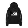 Cross-border Wenhao wild dog anime impressão periférica outono e inverno casual unissex top hoodie anime