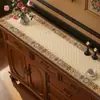Alfombrilla protectora para encimera de mueble de TV retro americano, mantel impermeable y a prueba de aceite para aparador, mueble de entrada, alféizar de ventana, zapatero, mantel individual