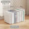 Caixa de Armazenamento Transparente Doméstica de Mesa Grande Capacidade Caixa de Armazenamento de Roupas Armazenamento de Brinquedos Plástico Grande Espessada Caixa de Armazenamento