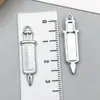 Acessórios para Joias DIY Chapéu de Doutor/Enfermeiro de 2 Cores Seringa Estetoscópio Chaveiro de Liga Colar Pingente de Brinco