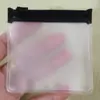 Bolsa de joyería esmerilada de EVA suave bolsa de joyería antioxidante bolsa de almacenamiento portátil para tableta de viaje bolsa para pastillas con cierre deslizante
