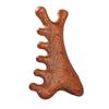 Peine de masaje de sándalo natural, peine meridiano para la cabeza, peine de masaje de cinco garras para la piel, peine portátil para el cabello, peine de madera para terapia capilar.