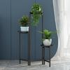 Nórdico multi-camada verde rosa rack flor sala de estar interior carnudo verde planta prateleira chão de pé ferro dobrável floreira rack de armazenamento