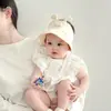 Sombrero de Bebé Verano Delgado Ala Ancha Protección Solar Parte Superior Abierta Gorra con Visera Bebé Niño y Niña Meses Pequeños Sombrero para el Sol