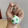 Chaveiro Pingente de Futebol da Seleção da Copa do Mundo 2026 EUA-Canadá-México Chaveiro Criativo de Carro Simulado Atacado