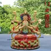 1m Estátua de Doom Yuanjun Doujin Minjun Resina Fibra de Vidro Estátua de Buda Adoração ao Templo 1,46m 1,8m