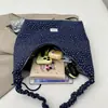 Bolsa de Nylon Floral Perezosa Estilo Coreano para Mujer 2026 Nueva Versátil para el Trabajo Bolso de Hombro Cruzado Bolso Tote de Gran Capacidad