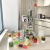 Máquina Selladora de Té Pequeña, Máquina Selladora por Calor para Empaque de Té Saludable, Prensa de Calor para Botellas de Plástico, Sellado de Té Saludable en Tazas Pequeñas, Totalmente Automática