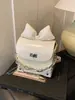 Bolso Cuadrado Súper Popular de Verano para Mujer 2026 Nuevo Lindo Bolso Cuadrado Pequeño Tejido de Paja Elegante Bolso Cruzado con Lazo
