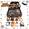 Juguetes Squishy de Halloween de TPR Transfronterizos: Cráneo, Calabaza, Parca, Fantasma, Murciélago Juguetes Blandos Squishy para Alivio del Estrés