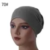 Gorro de Algodón tipo Seda para Debajo del Hiyab para Mujer, Gorro Elástico que Puede Ocultar el Cabello, Alta Elasticidad, No Hace Bolitas