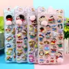 Pegatinas de burbujas 3D del personaje de dibujos animados Crayon Shin-chan, pegatinas gruesas y suaves para apretar el trasero para niños, alivio del estrés, transfronterizas