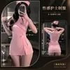 Lencería coqueta, uniforme sexy, body seductor que se ajusta a la cadera con tirantes, lindo e inocente pero seductor, disfraz de enfermera para juegos de rol