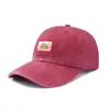 Gorra de Béisbol Bordada Lavada Vintage Unisex con Diseños de Surf, Pesca y Vehículos Todoterreno, Estilo Moderno y Genial