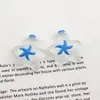 Accesorios de Resina Estilizados, Materiales DIY para Zapatos Crocs, Accesorios DIY para Fundas de Teléfono con Temática de Océano de Dibujos Animados, Rellenos para Slime