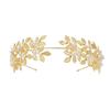 Diademas de estilo europeo y americano, brazaletes, aretes, joyería nupcial para boda y accesorios para el cabello al por mayor