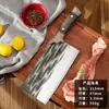 Personalizado con Logo Impreso, Cuchillo de Cocina Afilado, Cuchillo para Rebanar Forjado, Auténtico Cuchillo de Cocina Hecho a Mano Longquan, Cuchillo para Picar de Acero Inoxidable para el Hogar