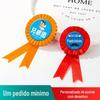 Bottons Personalizados de Folha de Flandres para Casamentos, Noivos, Lapelas de Convidados, Bottons Feitos Sob Medida para Recompensas de Alunos do Ensino Fundamental e Bottons Comemorativos