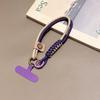 Cadena Colgante para Teléfono Móvil Estilo Británico Cuerda Trenzada Cuerda Colgante para Teléfono Móvil Cadena Avanzada de Lujo Ligero para Muñeca Mujeres Cadena para Teléfono Móvil Cuerda para Teléfono Móvil Anti-caída