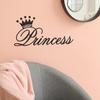 Comercio exterior Inglés Corona de Princesa dormitorio porche dormitorio decoración del hogar pegatinas de pared autoadhesivas al por mayor transfronterizo