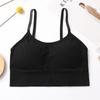 Microempresa Sin Costuras Explosivo 646 Hilos Belleza Espalda Envolvente Pecho Correa de Hombro Ajustable Push-up con Almohadilla en el Pecho Sujetador Deportivo Ropa Interior