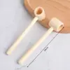Mini Martillo de Madera Manualidades Sencillas de Madera Juguetes para Niños Mazo Pequeño Creativo Martillo Masajeador Madera de Loto Martillo Pequeño