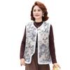 Novo Conjunto de Outono e Inverno Estilo Chinês para Mães, Jaqueta Colete com Forro de Lã Estilo Nacional para Mulheres de Meia-Idade e Idosas, Colete Tang Suit Moderno e Quente