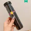 Elástico de Cabelo em Lata para Meninas 2024 Novo Acessório para Rabo de Cavalo Alto Elástico Corda de Cabelo Alta Elasticidade Durável Elegante Estojo de Couro