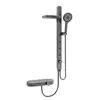 Casa Sem Topo Pulverizador Estilo Minimalista Conjunto de Chuveiro Chuveiro de Banheiro Flor Vinho Pistola de Pulverização Pressurizada Sensor Display Digital