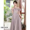 Bata Vestido de Dama de Honor 2025 Nuevo Primavera Gris Se Puede Usar en Momentos Ordinarios Nicho de Alta Gama Vestido Falda de Grupo de Hermanas Hada