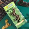 Amuleto Jindu Tigre equivocado Imán magnético para refrigerador AR Imán Imán Metal Museo Regalos culturales y creativos Tesoro nacional Reliquias culturales