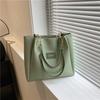 Bolsa Tote Grande de Alta Calidad Estilo Coreano Transfronteriza para Mujer, Nueva Moda Tendencia Casual Estudiante Clase Bolso de Hombro para Viajes