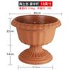 Maceta de Copa de Vino de Pelo Liso de Fábrica Universal Maceta de Flores de Torre Vintage Maceta de Flores Hidropónica de Cobre Cuenco de Hierba de Dinero Maceta de Loto Maceta Europea para Loto Acuático
