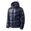 Nuevo abrigo acolchado de algodón para hombre, forrado de polar y engrosado, con capucha para abrigarse
