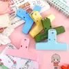 Clip Magnético para Cuaderno de Cola Larga + Clip Magnético de Plástico Colorido + Clip para Documentos de Estudiante, Recibo, Examen Personalizado