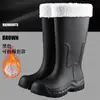 Botas de lluvia de moda hasta la mitad de la pantorrilla, estilo nuevo, antideslizantes, para mujer, talla de adulto, duraderas, diseño de caña corta, adecuadas para uso en exteriores, forradas de felpa, impermeables, zapatos de goma, zapatos de agua