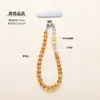 Chaveiro de Pedra de Cristal Natural Runya, Pingente de Celular Anti-Perda, Cordão Chaveiro Desmagnetizador de Cascalho Atacado