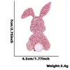 Decoración de Fiesta de Pascua Accesorios para Reunión Pinza para el Cabello de Conejo y Huevo Pinza para el Cabello de Conejito de Pascua Pinza de Pato
