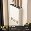 Soporte para cuchillos de cocina color gris plomo estante de almacenamiento multifuncional para pared hogar escurridor para cuchillos de cocina palillos soporte para almacenamiento de cuchillos