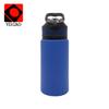 Garrafa de água de alumínio com tampa de flip e canudo 550ml para ciclismo, montanhismo, esportes, portátil