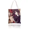 Bolsa Tote de Lona, Bolsa de Compras de Lona, Bolsa Tote de Lona da Moda para Homens e Mulheres, Bolsa Tote para Estudo