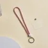 Cordón para teléfono móvil con diamantes de imitación largo corto color cadena para teléfono móvil incrustada de diamantes personalidad creativa halter muñeca celebridad de Internet cuerda para identificación