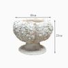 Adereços de estrada de casamento de estilo europeu ao ar livre coluna quadrada de gesso romana suporte de flores base de vaso de flores ornamentos decorativos de chão