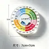 Imanes Magnéticos para Refrigerador de Veinticuatro Términos Solares, Creatividades Culturales Estilo Chino, Acrílico Decoración para el Hogar de las Cuatro Estaciones, Decoraciones Creativas de Moda