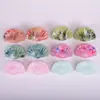 Presilha de cabelo nova concha transfronteiriça tendência personalidade alto senso cor textura concha do mar presilha acessórios de cabelo feminino comércio exterior