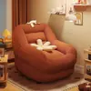 Sofá perezoso dormitorio hogar taburete sofá casual puede dormir puede acostarse balcón individual pequeño sofá tatami reclinable