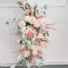 Flores Artificiais para Arranjos de Flores de Casamento Flores Penduradas Banquete de Noivado Banquete de Bebê Painel de KT Layout de Cena Floral de Casamento Flores Artificiais