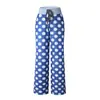 Pantalones Casuales de Pierna Ancha con Estampado Nuevo para Mujer Verano 2026, Adelgazantes y con Caída, Pantalones Rectos Holgados para Primavera y Otoño, Venta al por Mayor
