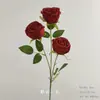 Casamento Estilo Chinês Estilo Vermelho Decoração de Guia de Estrada Arranjo de Flores Artificiais Flor de Teto Cerimônia de Noivado Arranjo de Banquete Arte com Flores Artificiais de Casamento